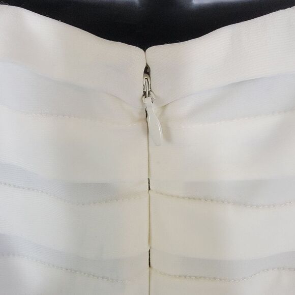 Adrianna Papell black & white classic bandage dress size 10 - Picture 5 of 7